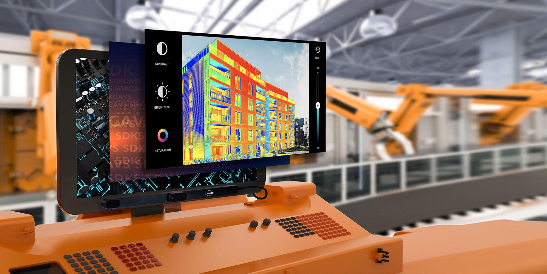 integrazione di CAVS in un'interfaccia software esistente in fabbrica