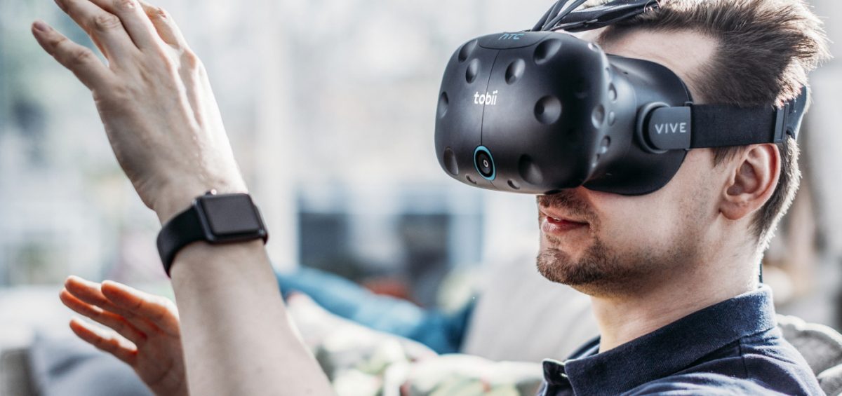 Tobii Pro eye tracking integrated with htc vive