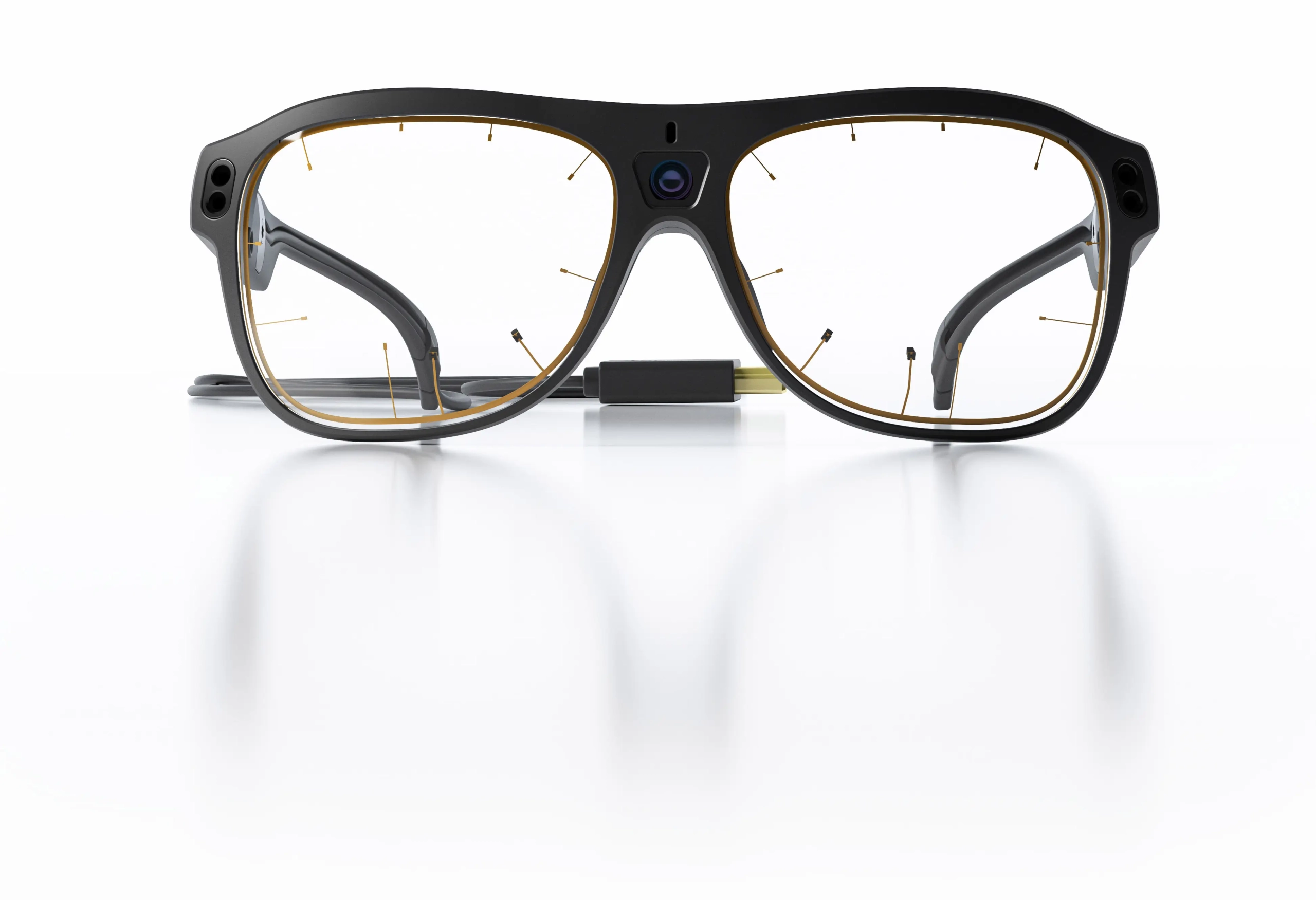 Tobii eye tracking glasses 3 front view